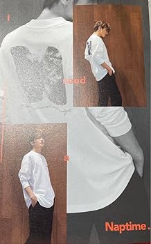 ナップタイム　naptime. Nissy 西島隆弘　Tシャツ　 ホワイト Amazon.co.jp: ナップタイム naptime. Nissy 西島隆弘 ロングTシャツ